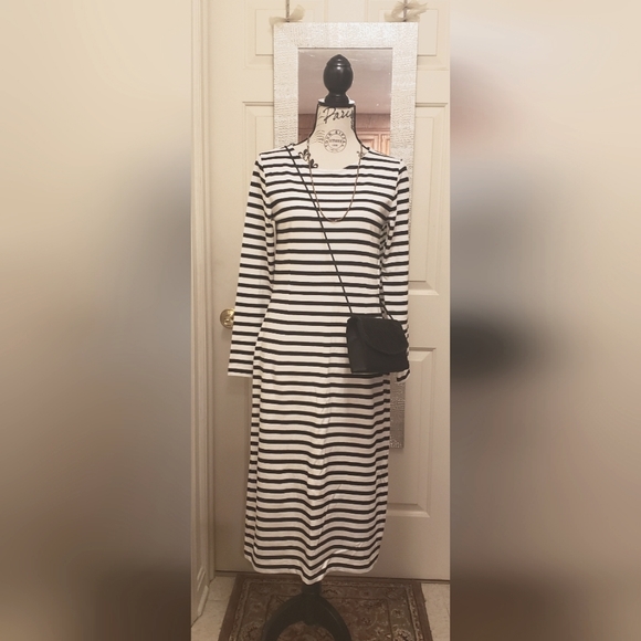 J.Crew Long Sleeve Striped Dress - Picture 6 of 6